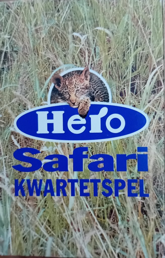 Hero Safari Kwartetspel - Compleet en in goede staat, Ophalen of Verzenden, Nieuw, Kwartet(ten)