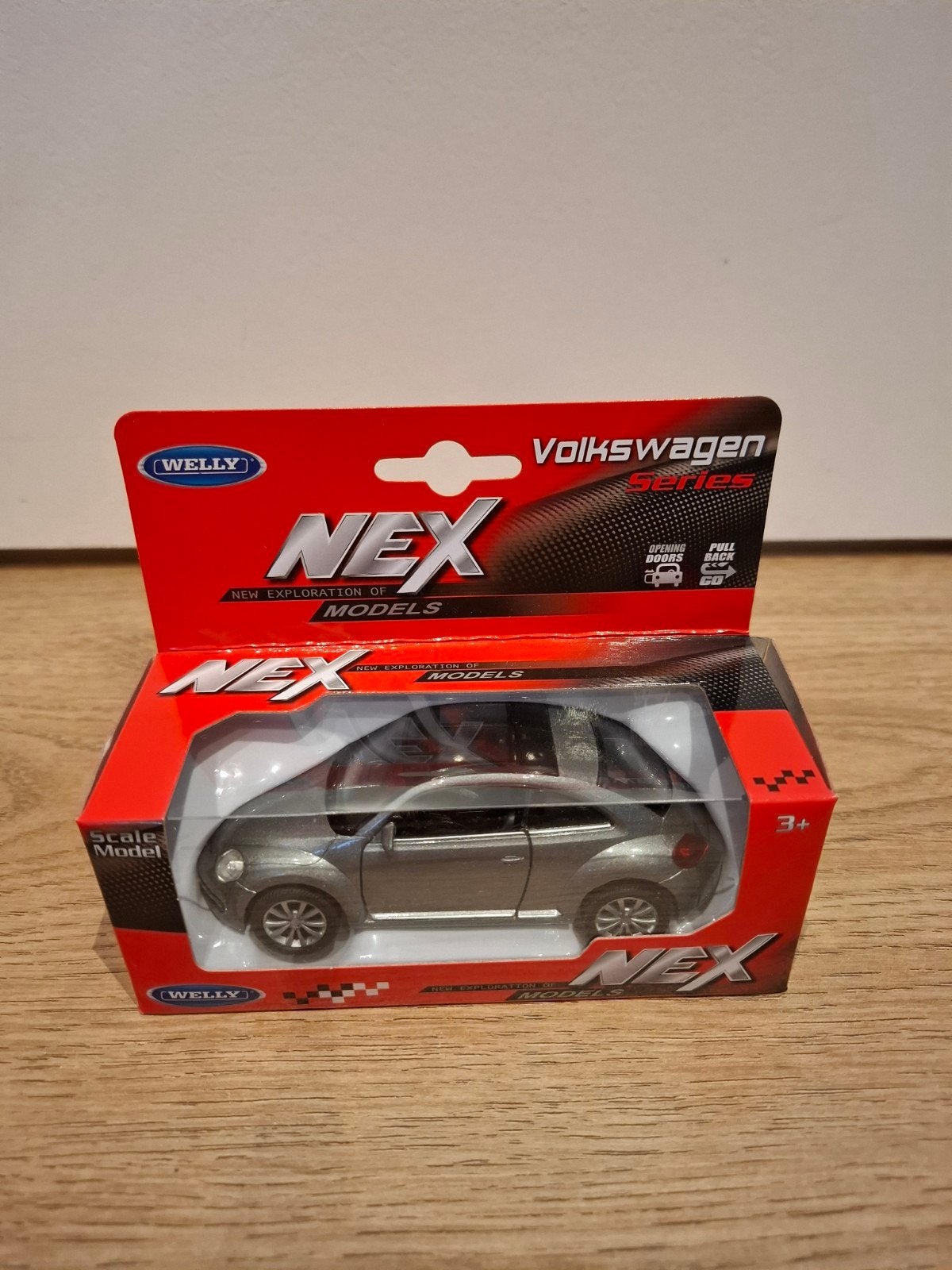 Welly Volkswagen Beetle 1:43 NEX schaalmodel, Ophalen of Verzenden, Nieuw, Auto, Overige merken