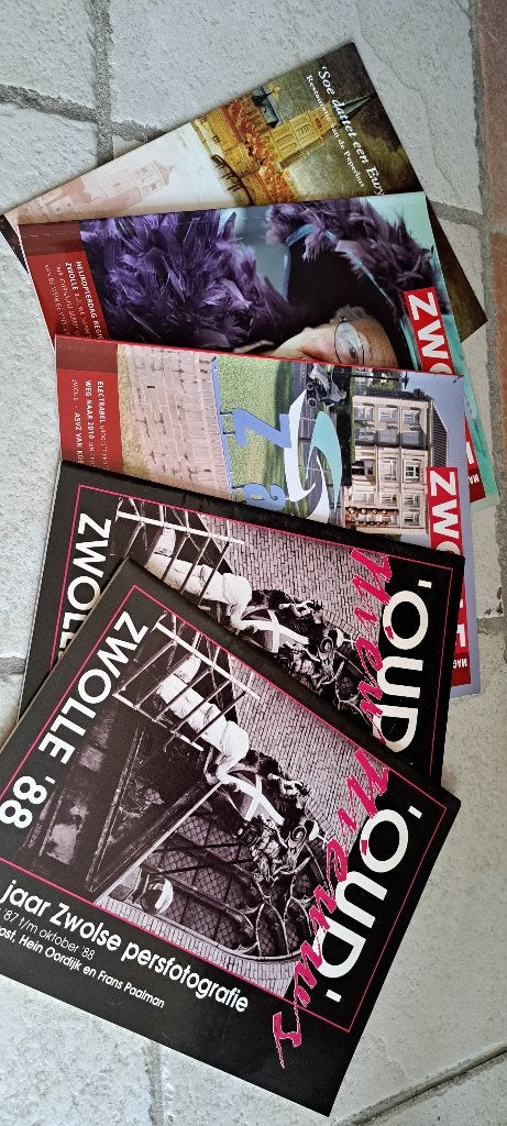 5 tijdschriften Zwolle, Ophalen of Verzenden, Zo goed als nieuw, Overige typen