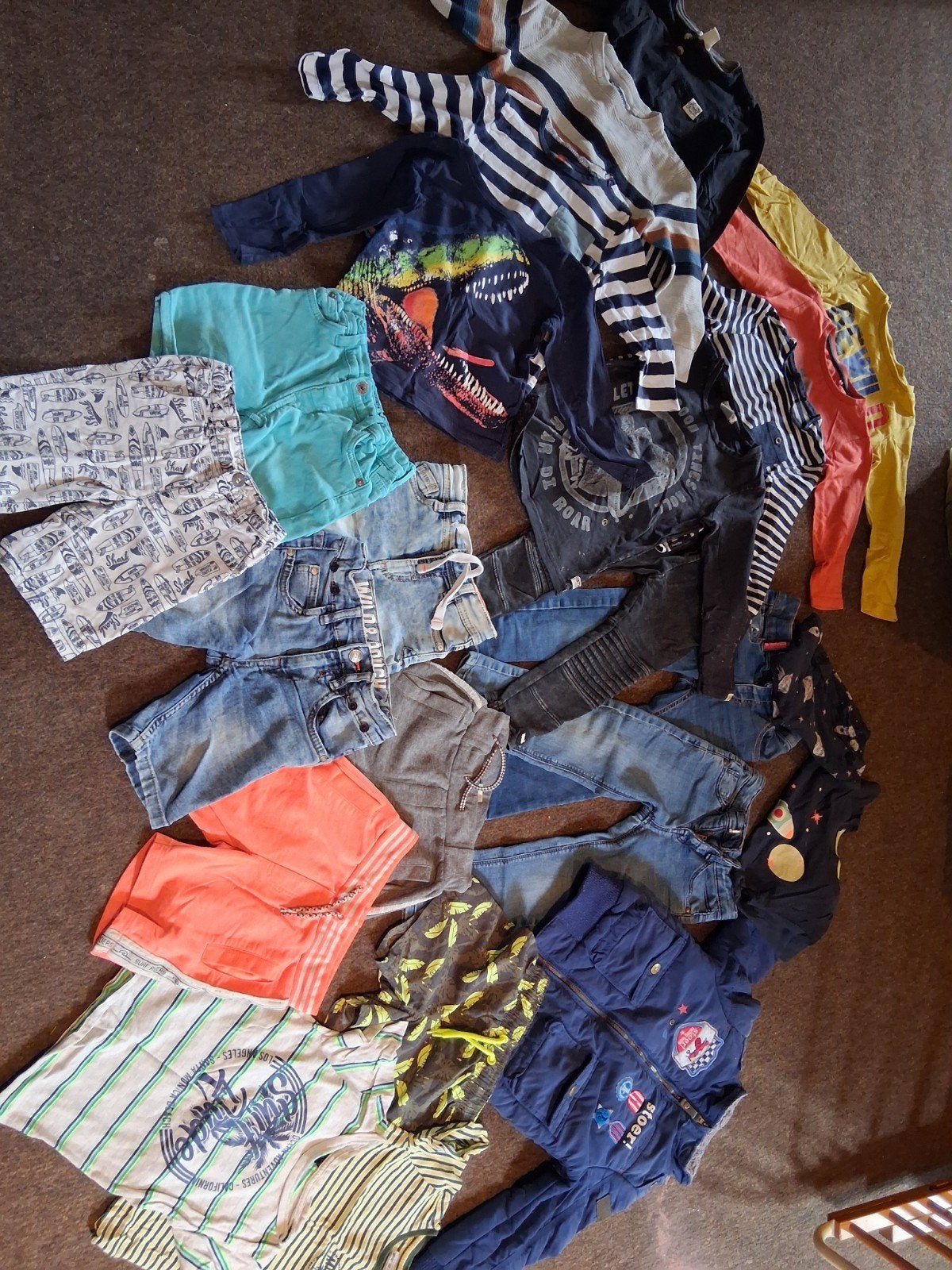 Kleding pakket mt 98-104, Ophalen, Gebruikt, Maat 98