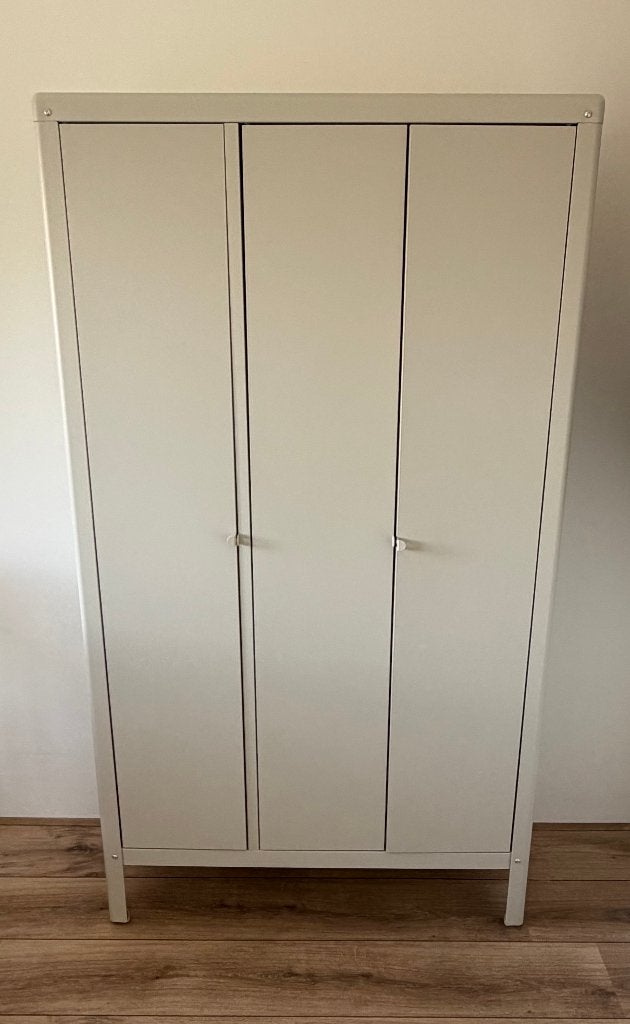 Beige metalen lockerkast, Ophalen, Gebruikt