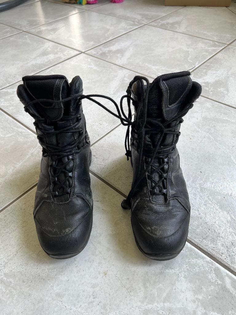 Gedragen paar HAIX Ranger legerschoenen maat 41 dames normal, Verzenden, Gebruikt, Schoenen