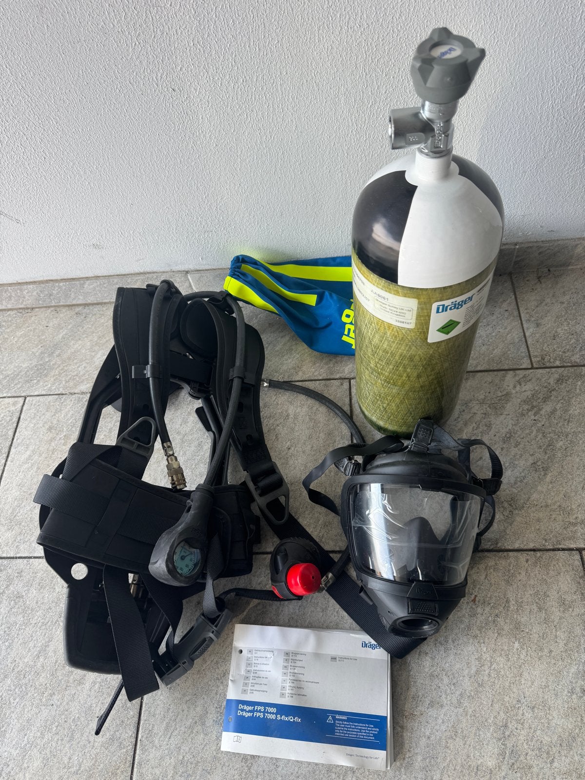 Dräger FPS 7000 Ademluchtset - Ongebruikt - Nieuwstaat, Ophalen of Verzenden, Nieuw
