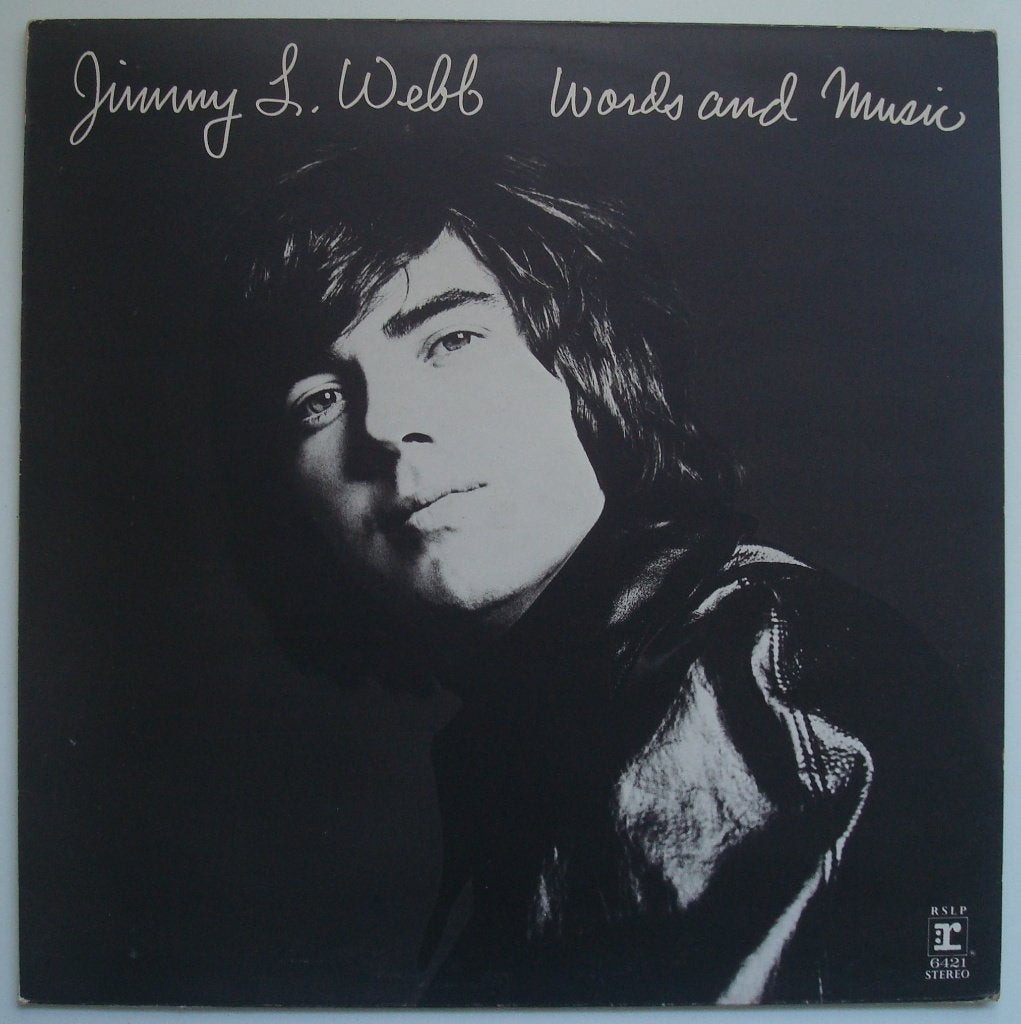 Jimmy L. Webb - Words and Music, originele lp uit 1971, Ophalen, Zo goed als nieuw, 12 inch, Poprock