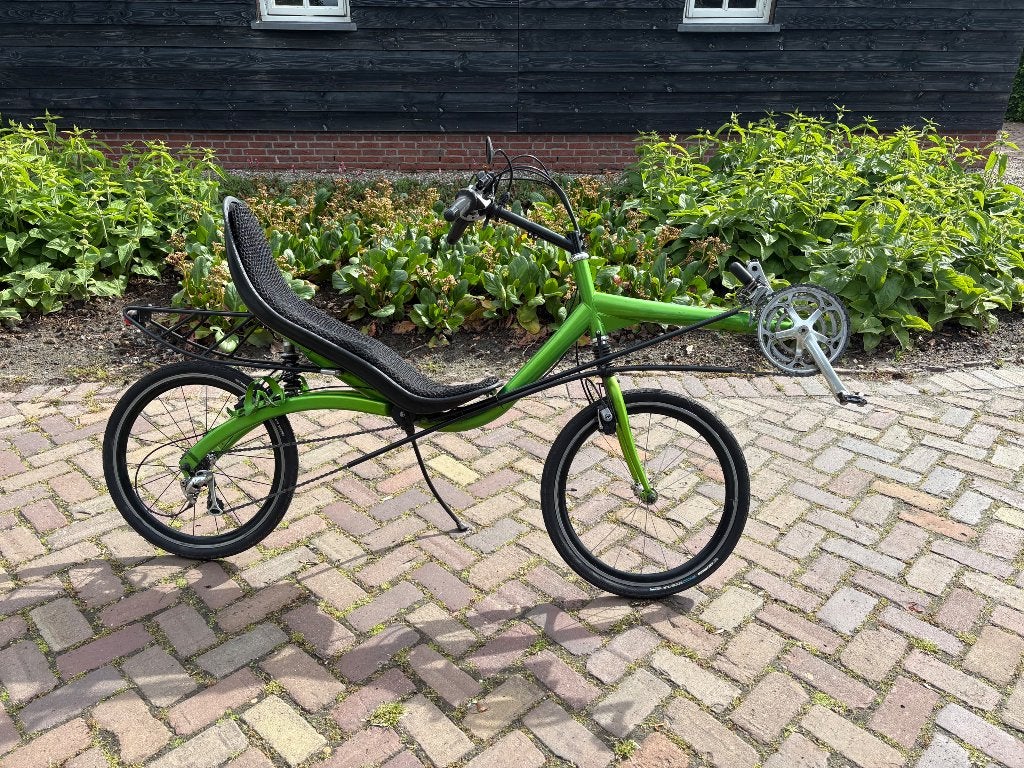 m 5 Ligfiets, Gebruikt, Velgrem, Bovenstuur, Ophalen