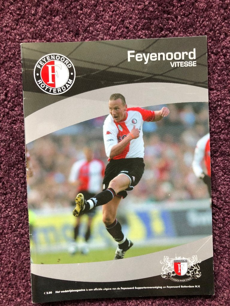 Programma boekje Feyenoord - Vitesse 2005., Ophalen of Verzenden, Zo goed als nieuw, Feyenoord, Boek of Tijdschrift