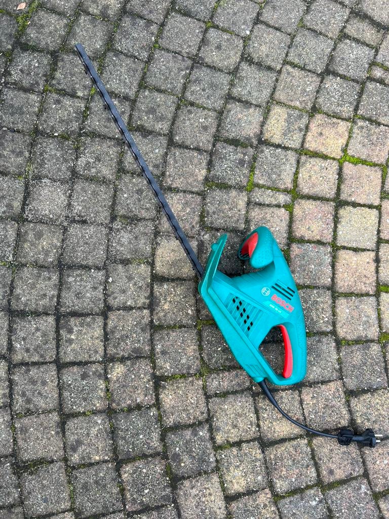 Bosch heggenschaar AHS 45-16, Ophalen of Verzenden, Zo goed als nieuw, Elektrisch