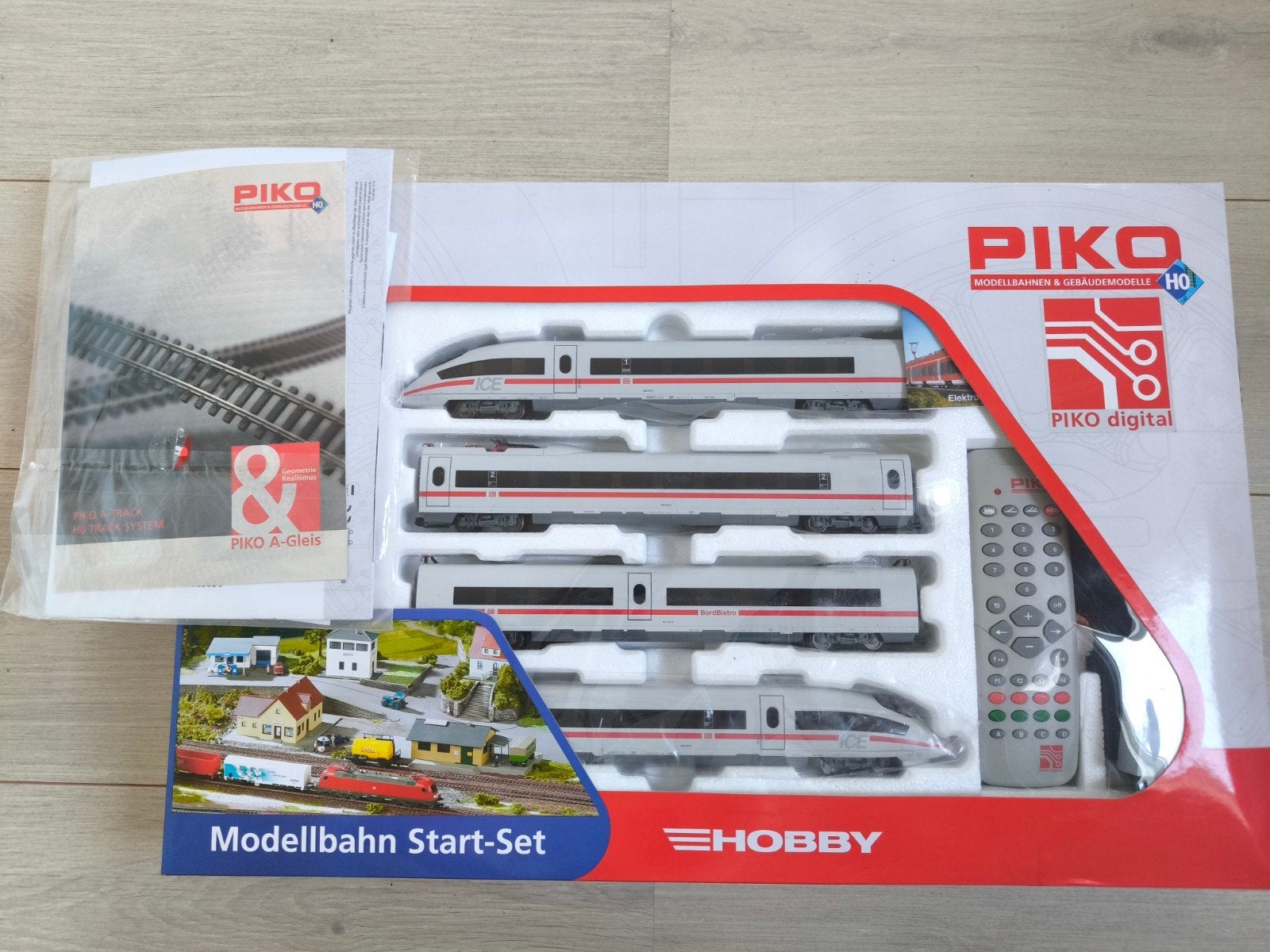 Piko ICE Treinset Startset H0 Digitaal, Treinset, Gelijkstroom, Nieuw, Piko