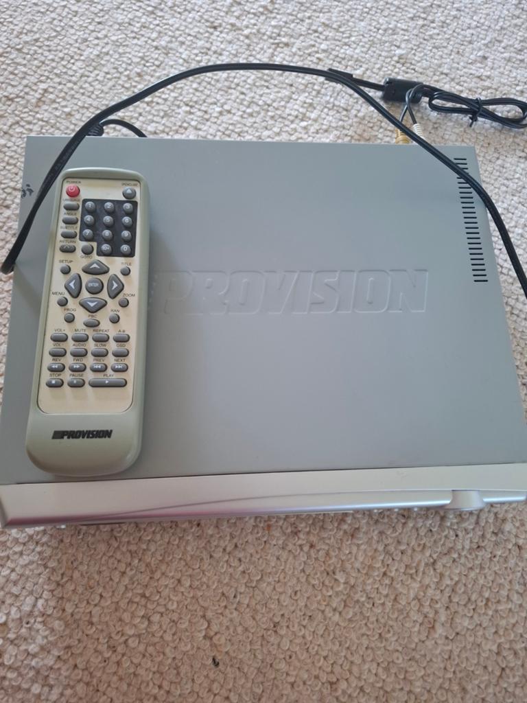 Provision DVD-speler met afstandsbediening, Ophalen of Verzenden, Gebruikt, Dvd-speler, Overige merken