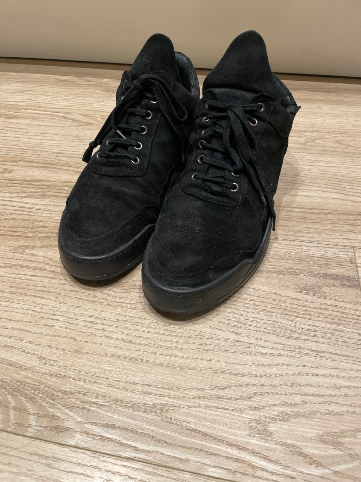 Filling Pieces Low Top Sneakers Zwart, Ophalen of Verzenden, Gedragen, Zwart, Sneakers of Gympen