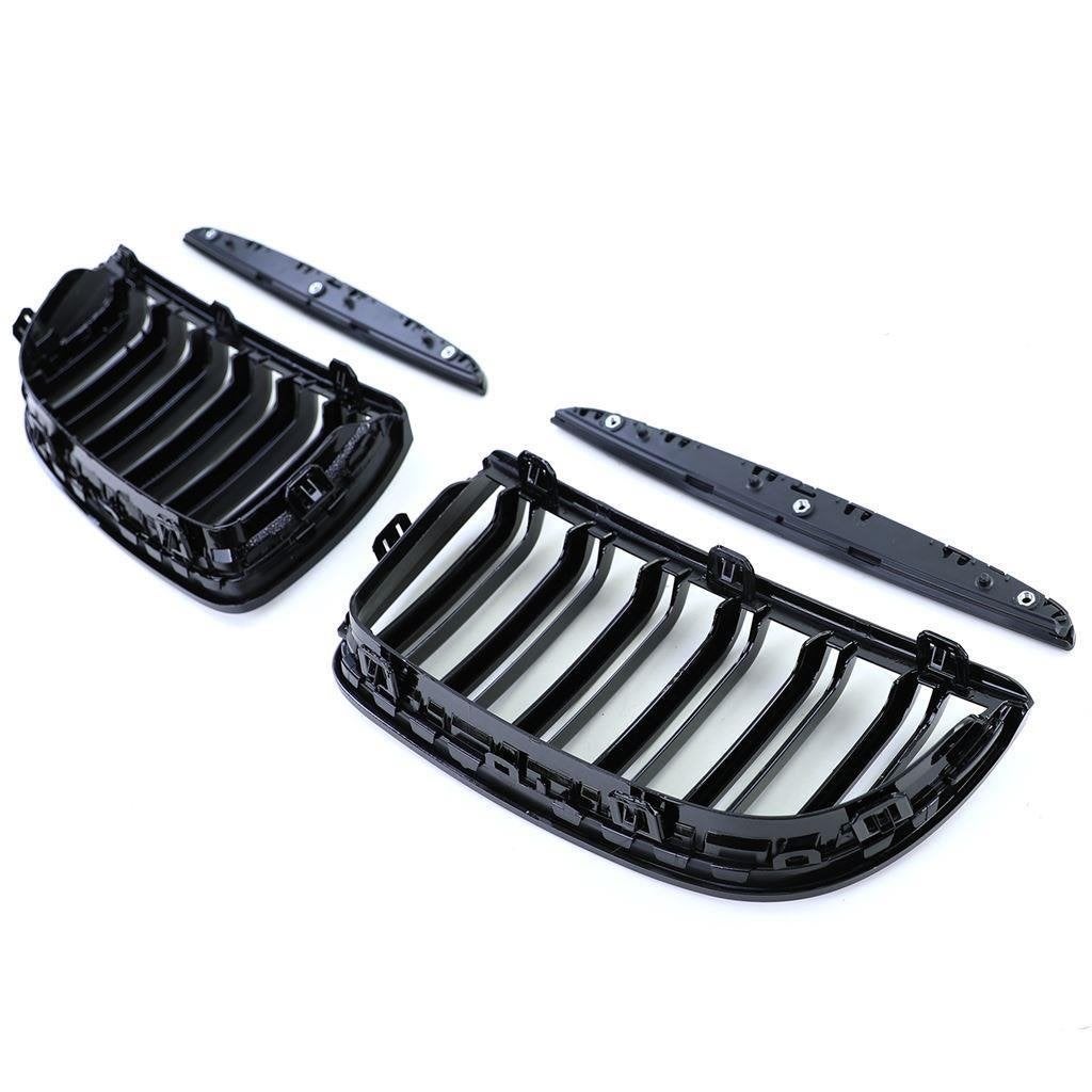 Grill Hoogglans Zwart Dubbele M Spijl Voor Bmw 3 serie E90 E, Verzenden, Automotive Parts, A.parts@hotmail.nl, Trasmolenlaan 12 3447 GZ Woerden