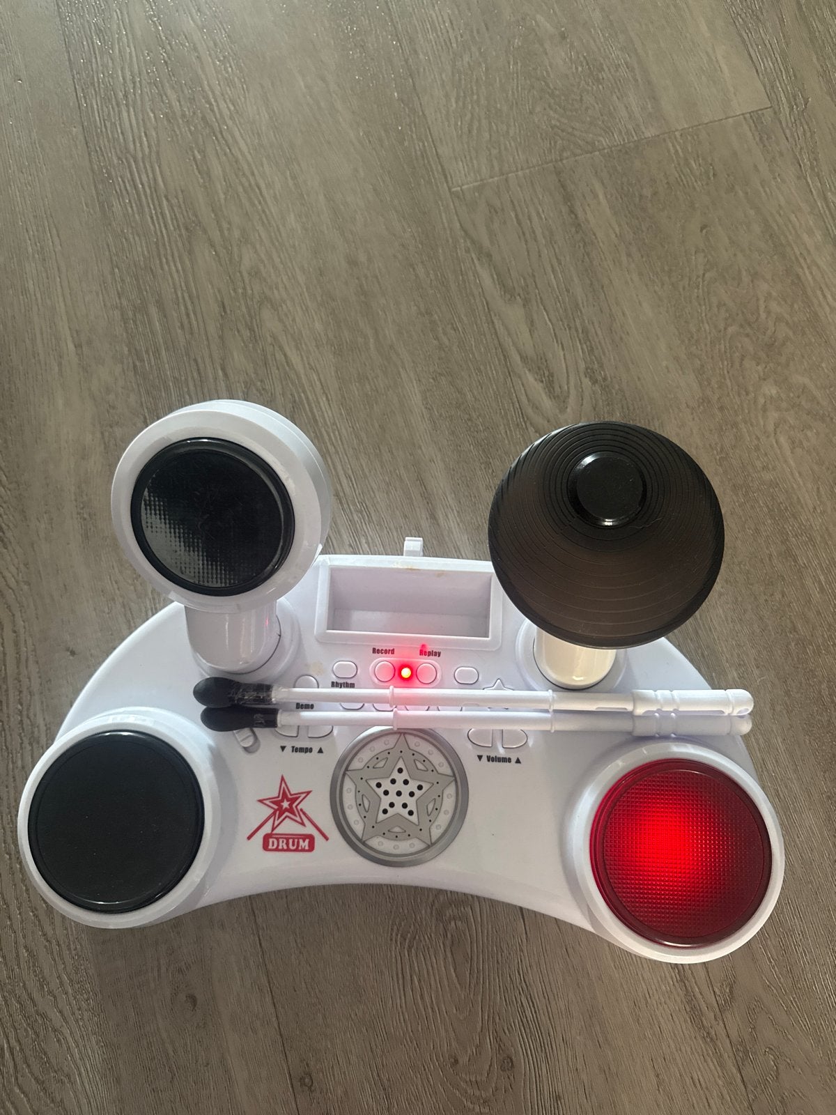 Elektronisch drumstel voor kinderen, Ophalen of Verzenden, Gebruikt, Overige merken, Elektronisch