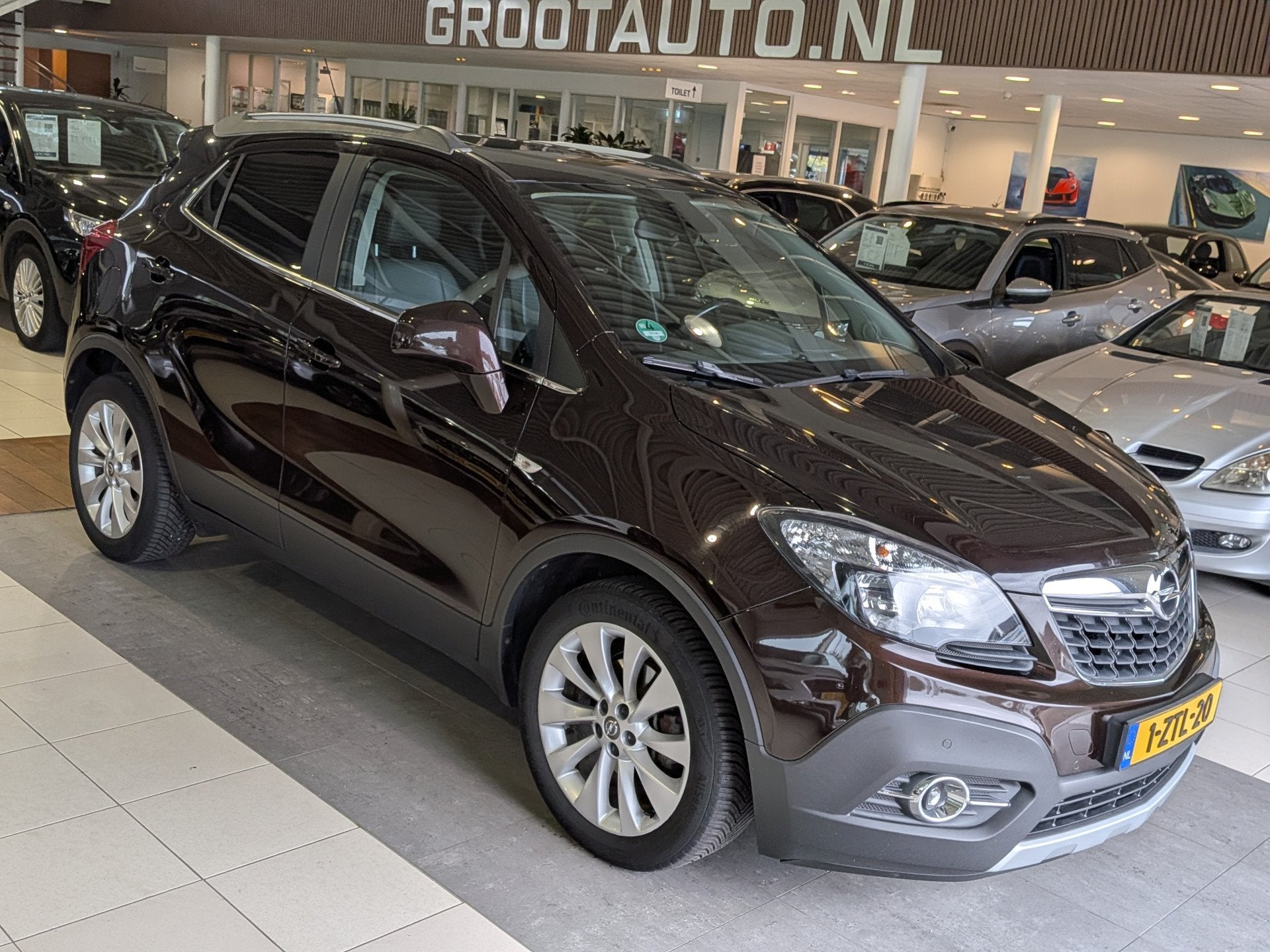 Opel Mokka 1.4 T Cosmo Airco, Cruise Control, Trekhaak, Stuu, Auto's, Voorwielaandrijving, Euro 5, Gebruikt, Zwart