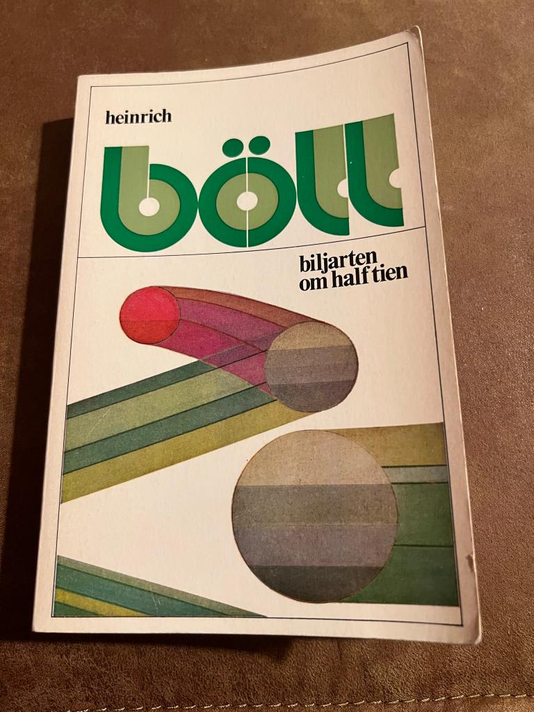 Biljarten om halft tien - Heinrich Böll, Gelezen, België, Ophalen of Verzenden, Heinrich Böll