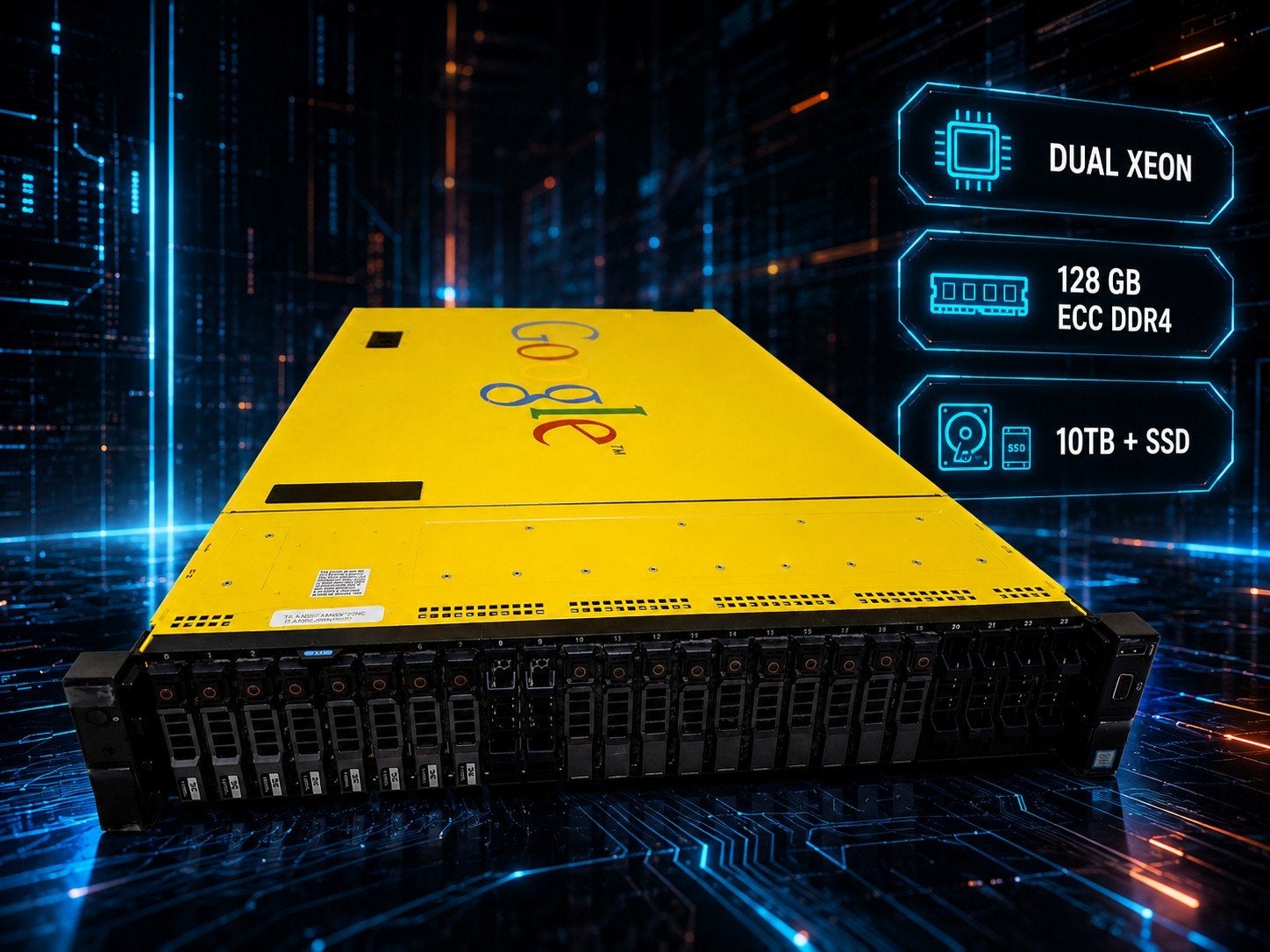 Dell Poweredge server R730xd 128GB/20TB, Computers en Software, Servers, Zo goed als nieuw, 2 tot 3 Ghz, 128 GB, Hot swappable onderdelen