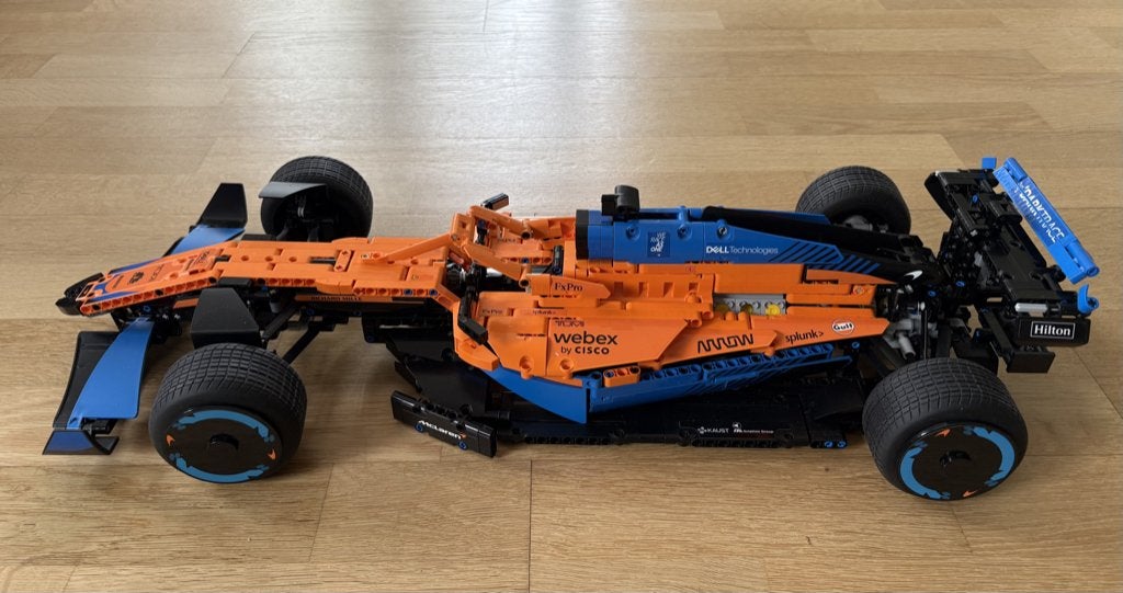 McLaren formule 1 technisch lego, Lego, Compleet, Ophalen of Verzenden, Zo goed als nieuw
