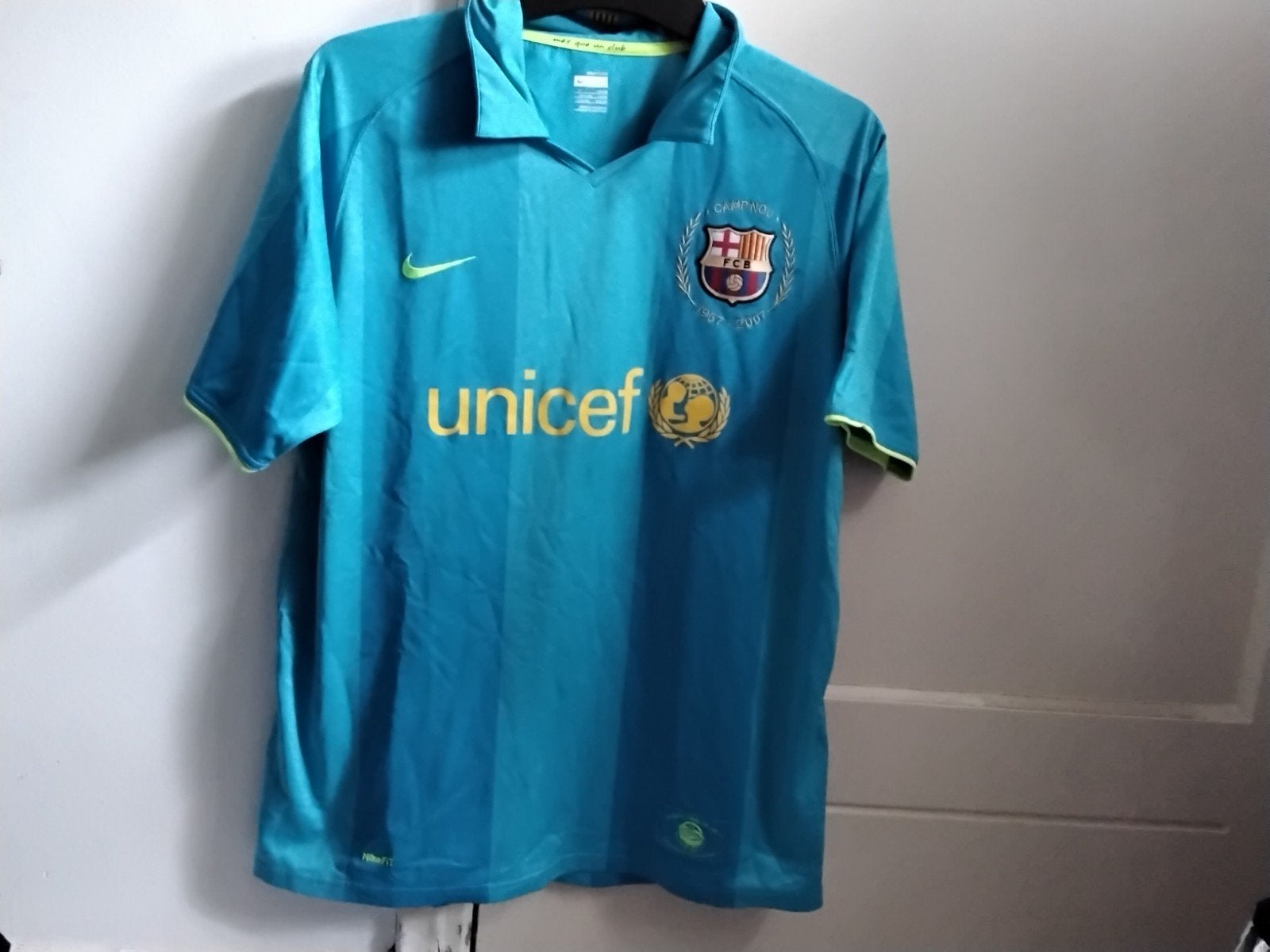 fc Barcelona uitshirt 07-08, Verzamelen, Ophalen of Verzenden, Buitenlandse clubs, Shirt