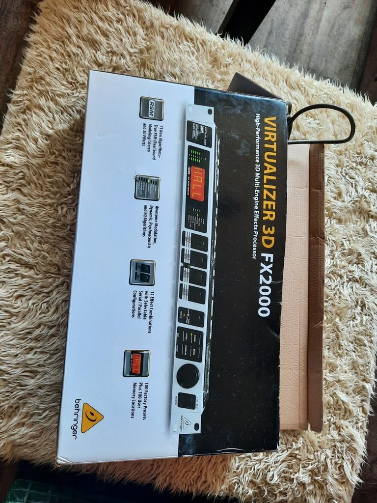 Virtualizer 3d fx2000, Muziek en Instrumenten, Effecten, Ophalen
