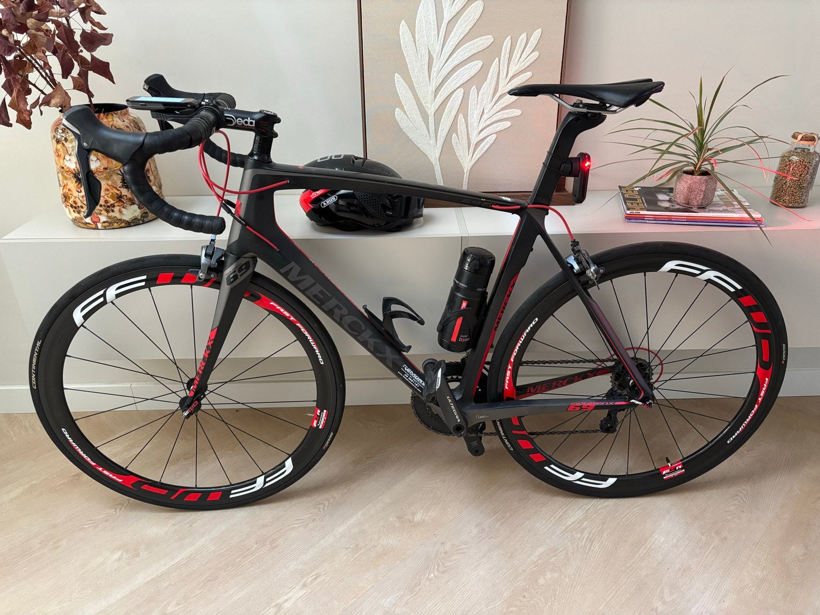 Eddy Merckx Mourenx 69 racefiets - Maat 58, 28 inch, Velgrem, Zo goed als nieuw, 57 tot 61 cm