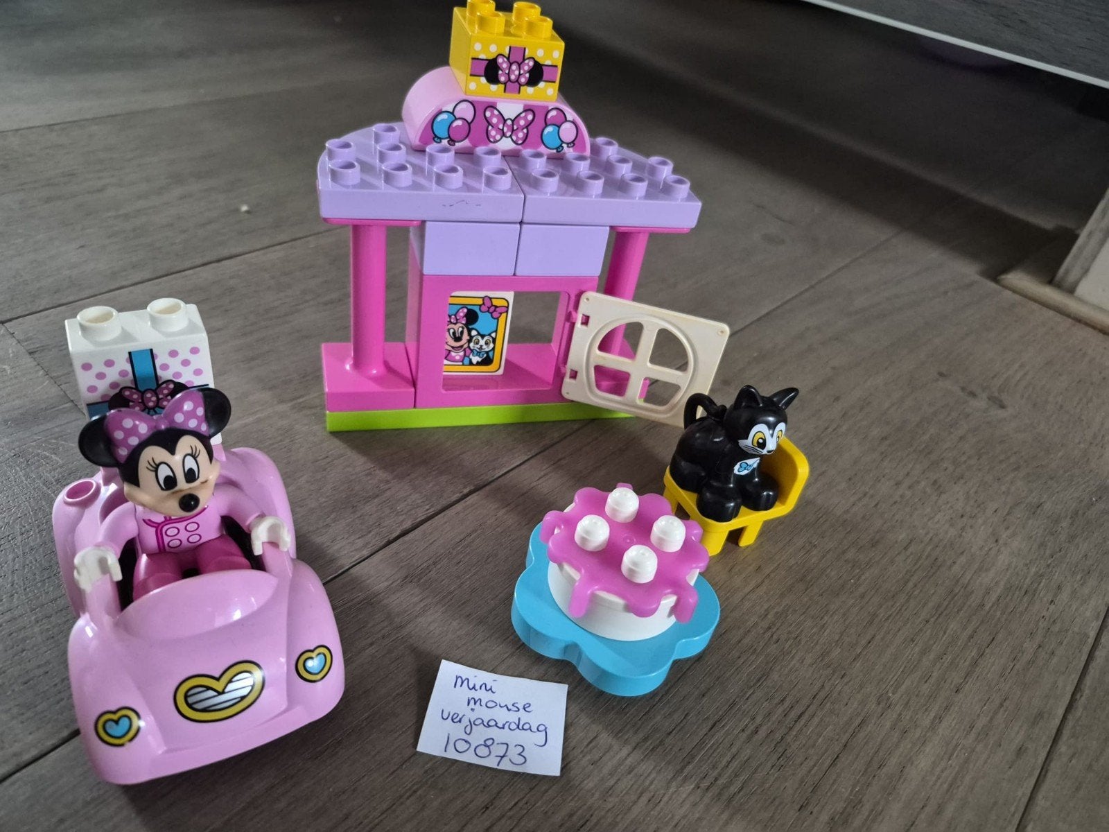 Duplo Minnie Mouse Verjaardagsset 10873, Ophalen of Verzenden