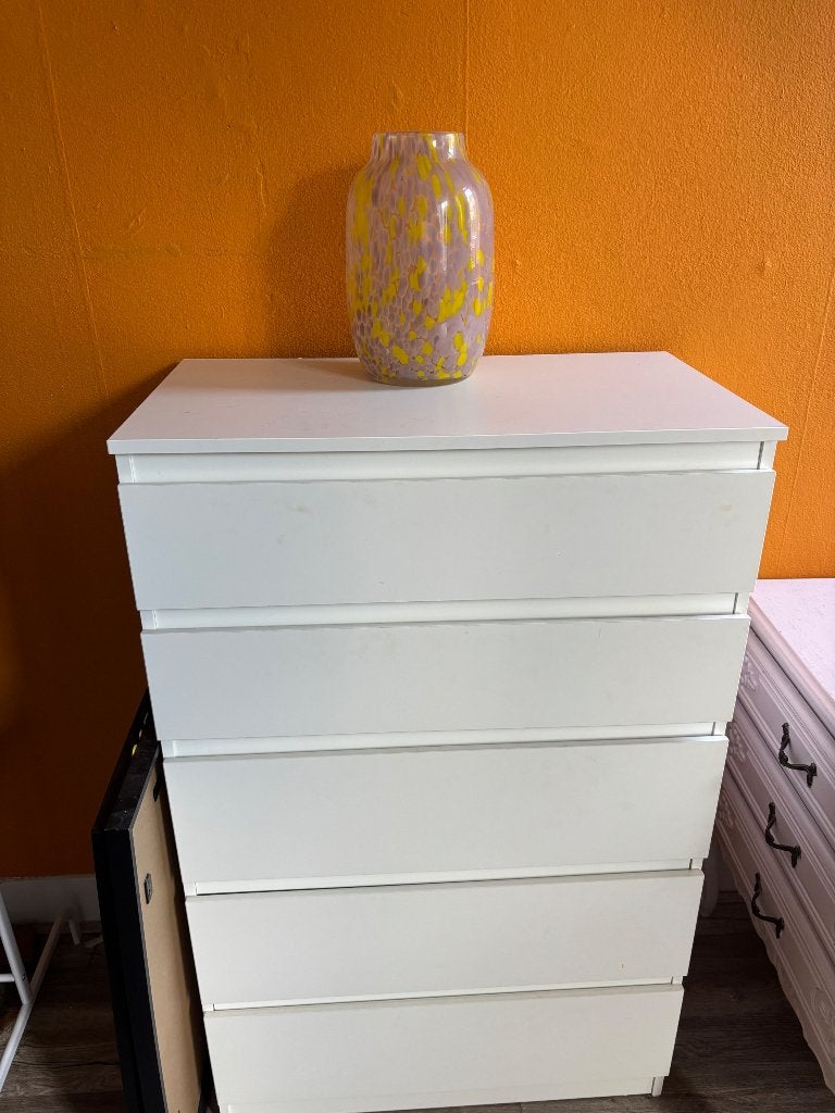 Malm kast IKEA 5 lades, Ophalen, 5 laden of meer, 50 tot 100 cm, Zo goed als nieuw