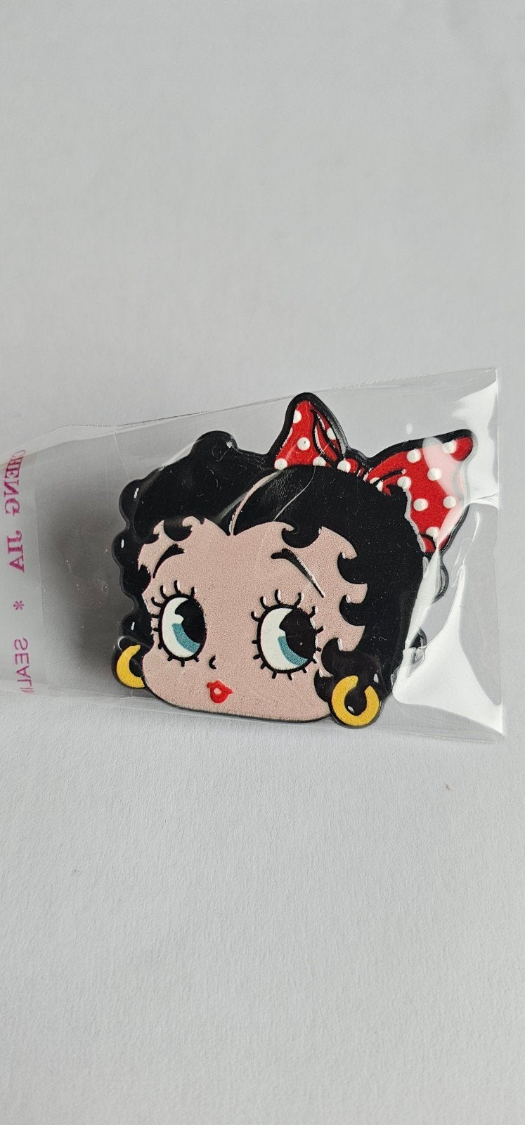 Betty Boop Pin - Nieuw, Ophalen of Verzenden, Nieuw, Figuurtje, Speldje of Pin