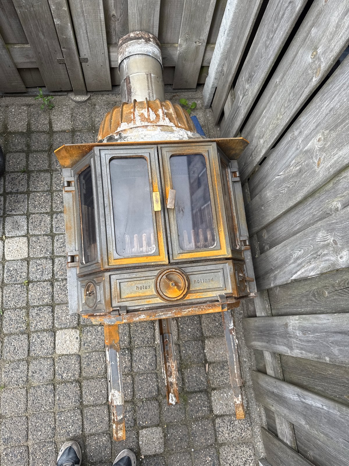 Helex Holland Houtkachel, Ophalen, Gebruikt, Vrijstaande haard, Houthaard