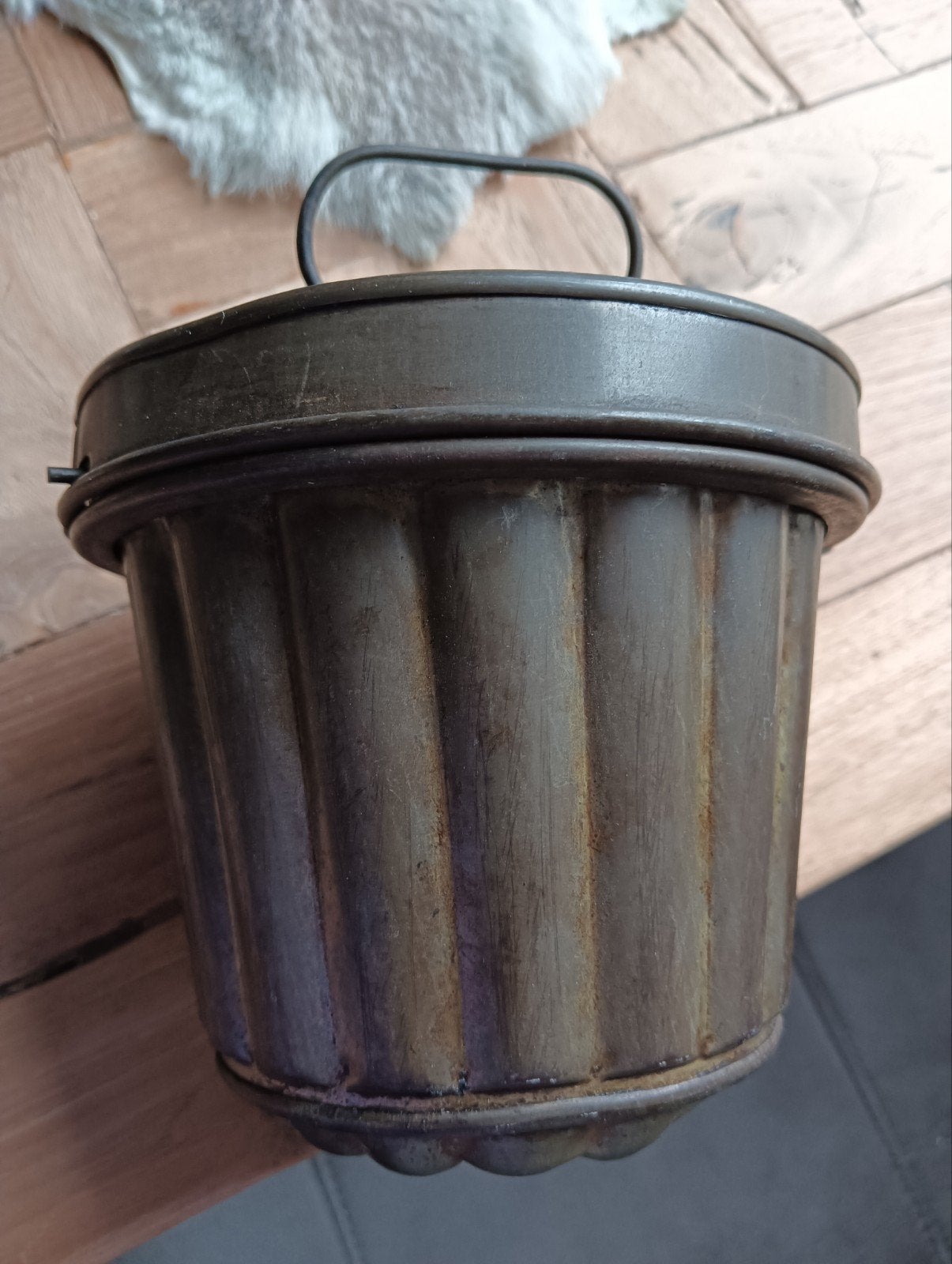 Oude/ antieke puddingvorm, Ophalen