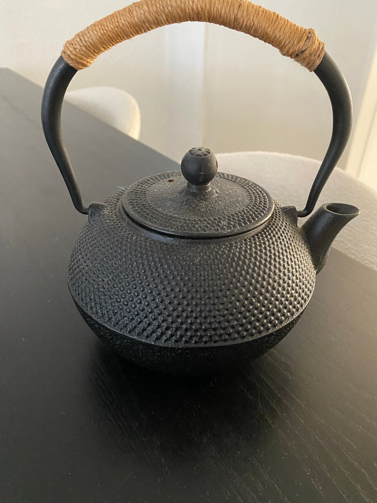Flamant gietijzeren theepot - Zo goed als nieuw, Theepot/fluitketel, Ophalen of Verzenden, Zo goed als nieuw, Zwart