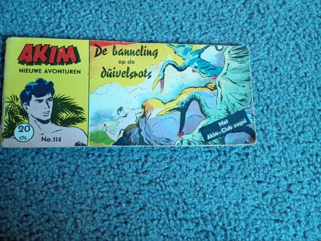 Vintage Akim Strip, Ophalen of Verzenden, Overige figuren, Beeldje of Figuurtje