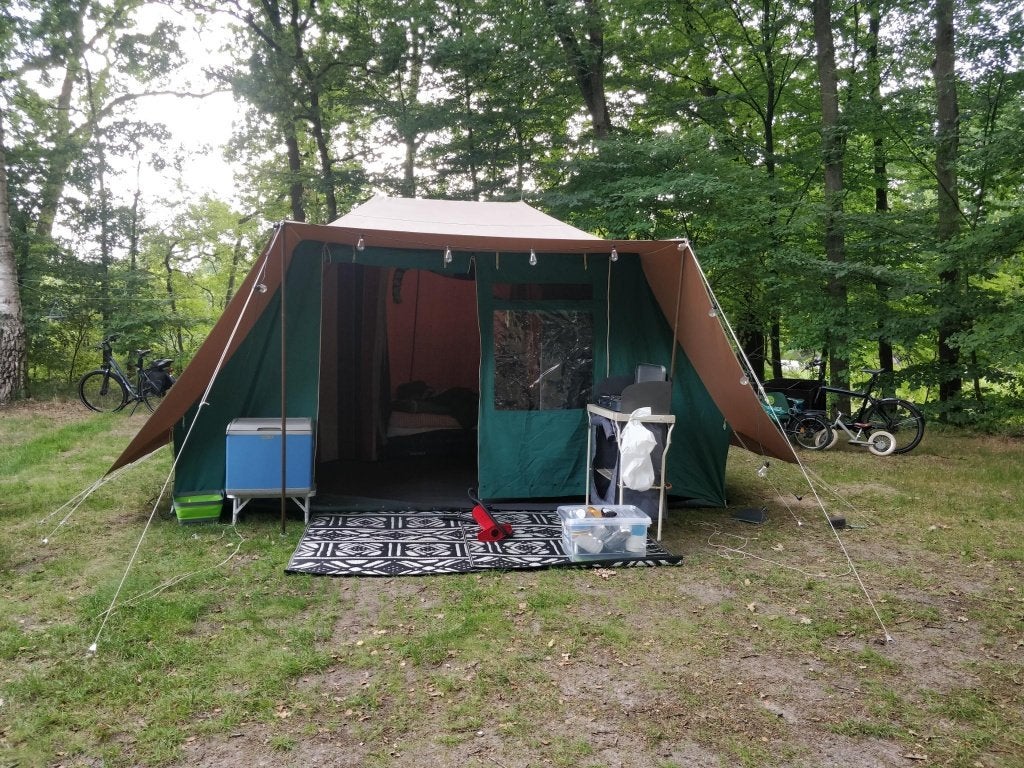 De Waard Vergrote Zilvermeeuw, Caravans en Kamperen, Tenten, Ophalen, Gebruikt, Tot en met 6