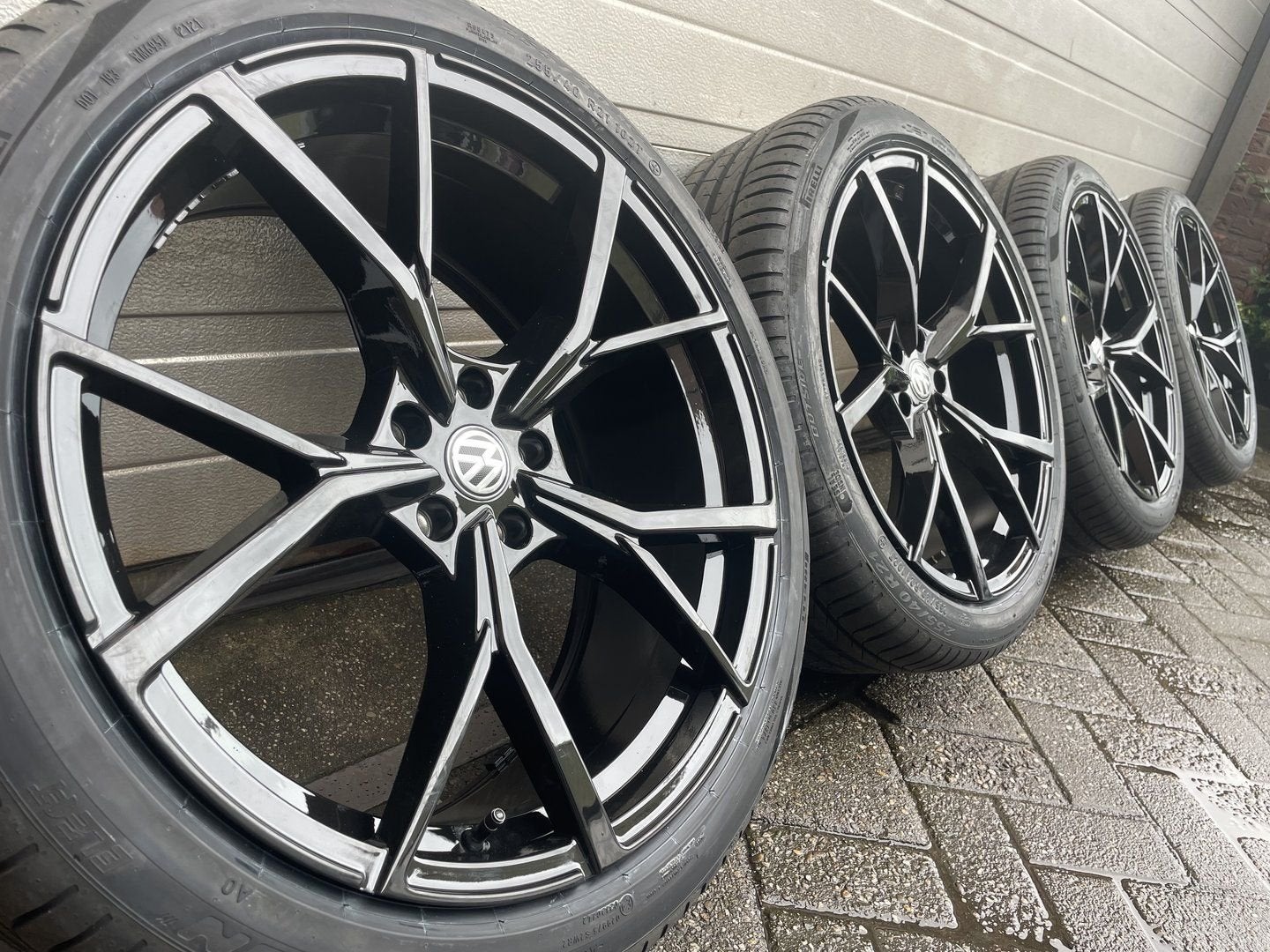 21" Volkswagen Tiguan Tayron Touareg CR Estoril Rline velgen, Auto-onderdelen, 255 mm, -, -, Banden en Velgen
