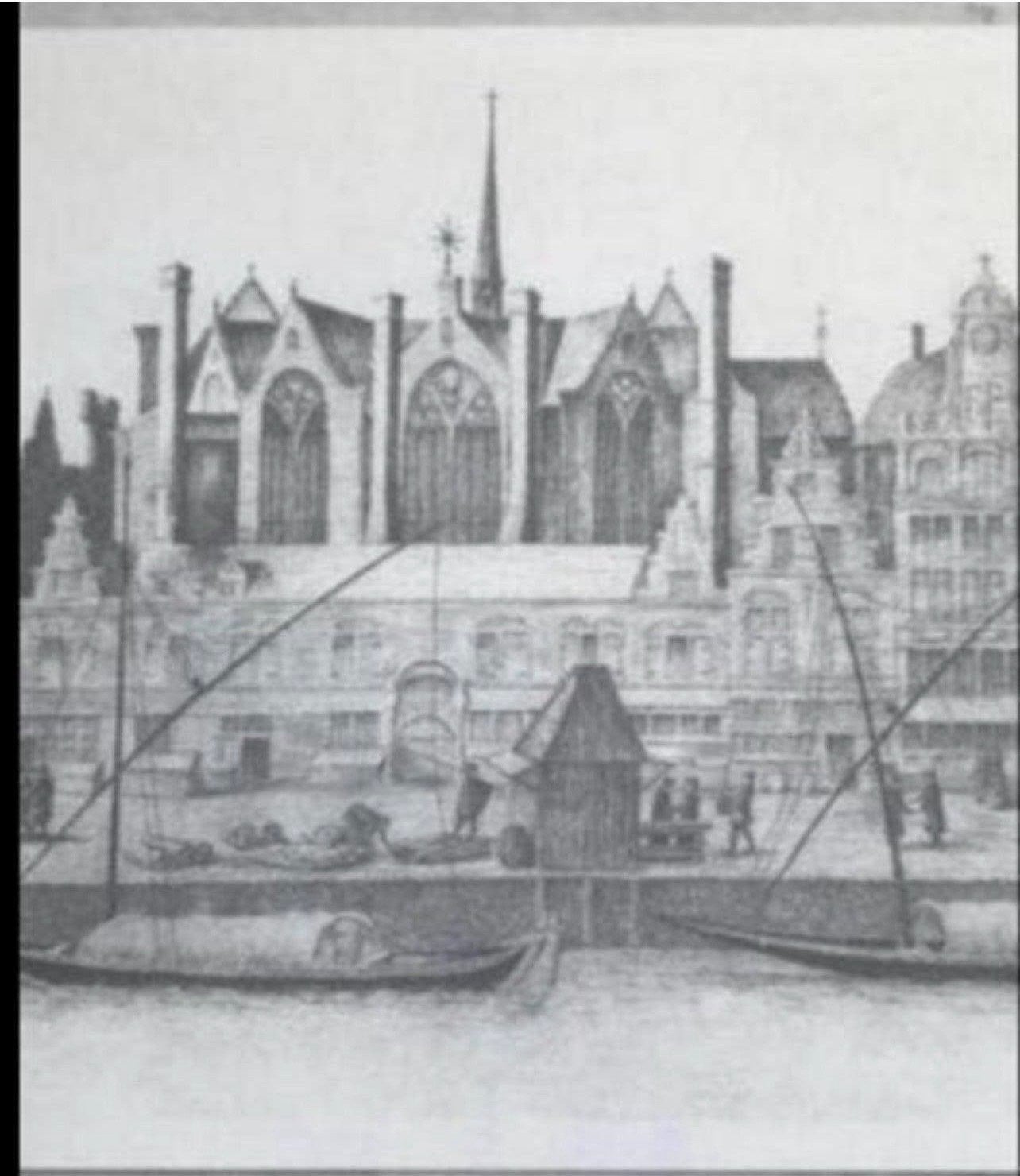 Prent uitgave KRO 1987 - In mooie staat, Ophalen of Verzenden, Met tekst, 1950 - 1999, Overige technieken