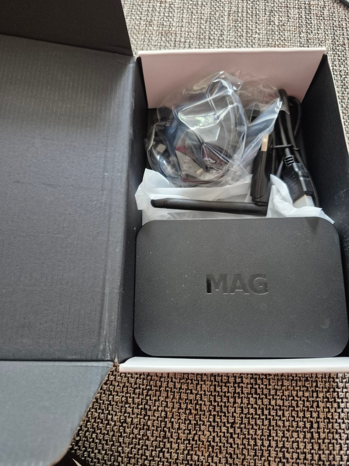 Infomir MAG420 IPTV Set-Top Box, Audio, Tv en Foto, Decoders en Harddiskrecorders, Ophalen of Verzenden, Gebruikt, Decoder