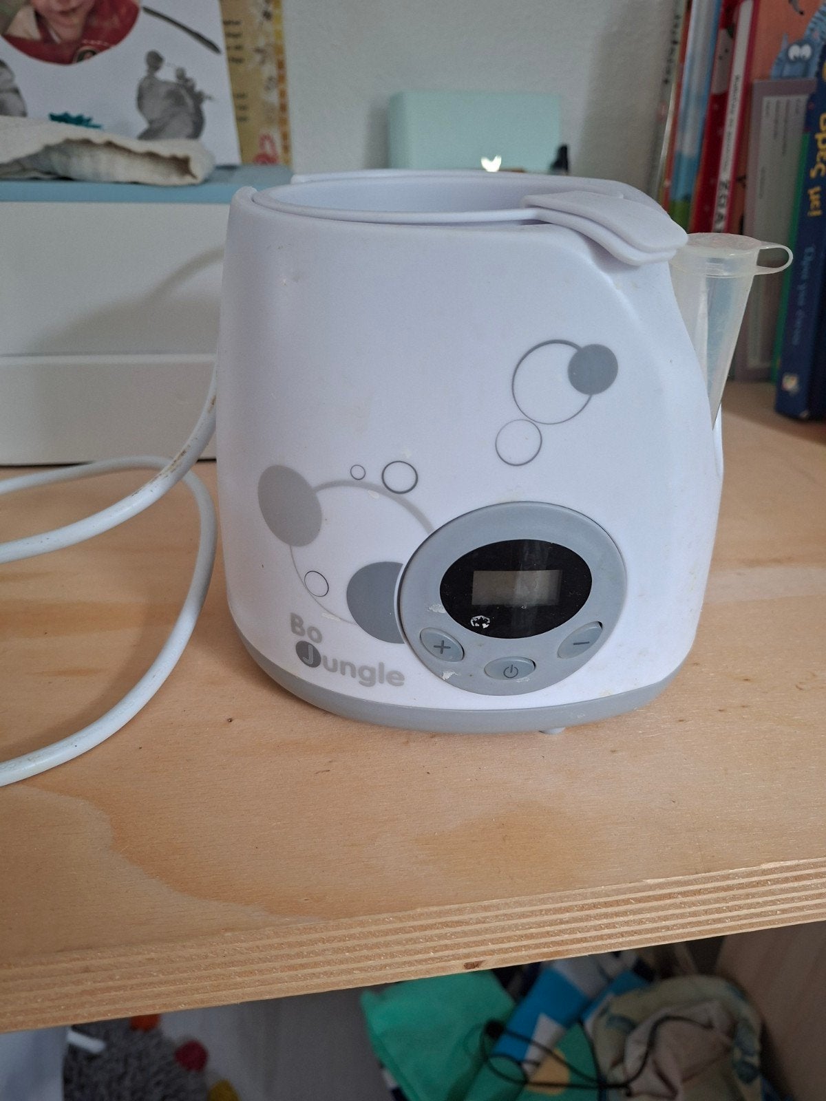 Bo Jungle babyflessen verwarmer, Ophalen of Verzenden, Zo goed als nieuw, Flessen- of potjesverwarmer