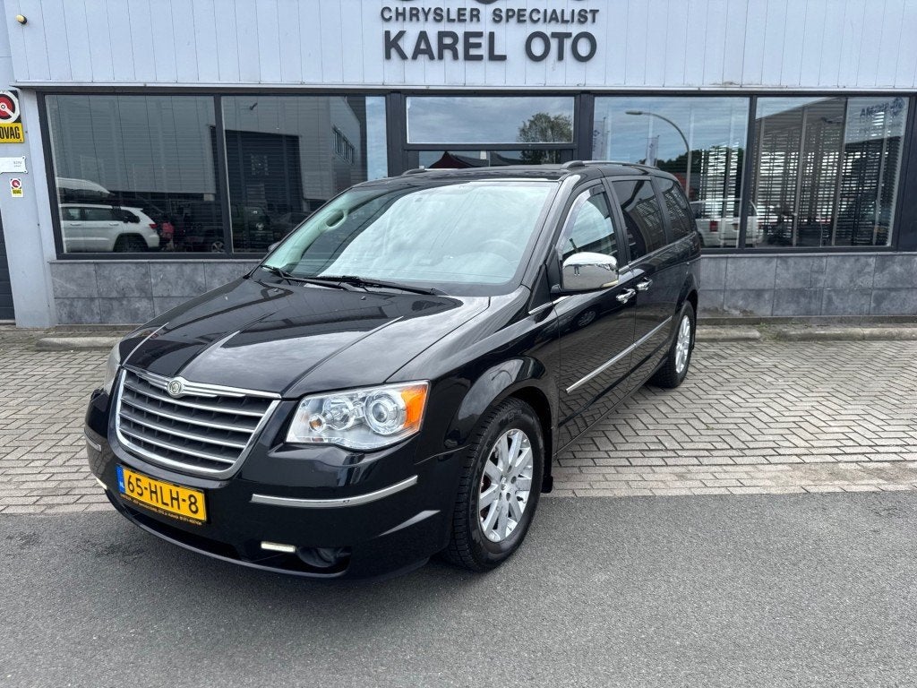 Chrysler GRAND VOYAGER 3.8i LIMITED, Auto's, 450 kg, Gebruikt, 7 stoelen, Zwart