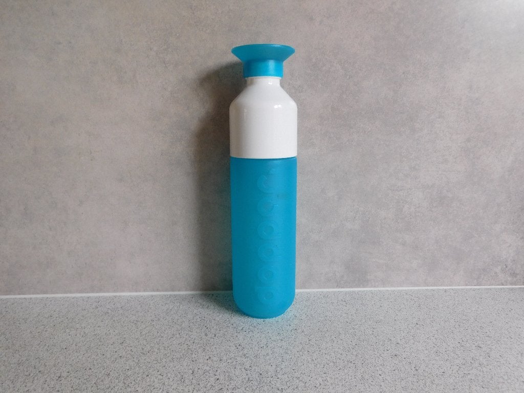 Bidon Drinkfles 490 ml. Dopper Turquoise, Ophalen of Verzenden, Zo goed als nieuw