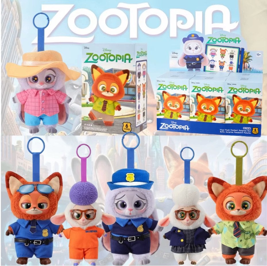 Zootopia cadeaubox + zootopia incl. sleutelhanger, Ophalen of Verzenden, Nieuw