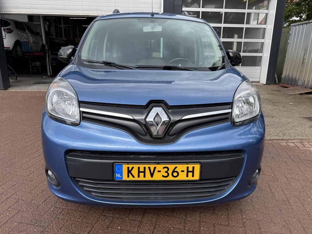 Renault Kangoo Family 1.2 TCe Automaat Rolstoelauto!, Auto's, Renault, Stof, Gebruikt, 4 cilinders, Blauw