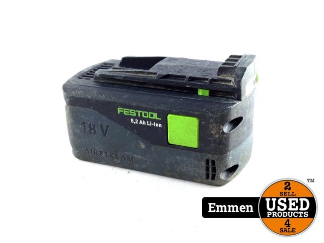 Festool BP 18V Li 5,2 AS Accu  | Incl. Garantie, Festool, Zo goed als nieuw, Support@festool.com, Festool GmbH, WertstraÃŸe 20, 
73240 Wendlingen
Germany