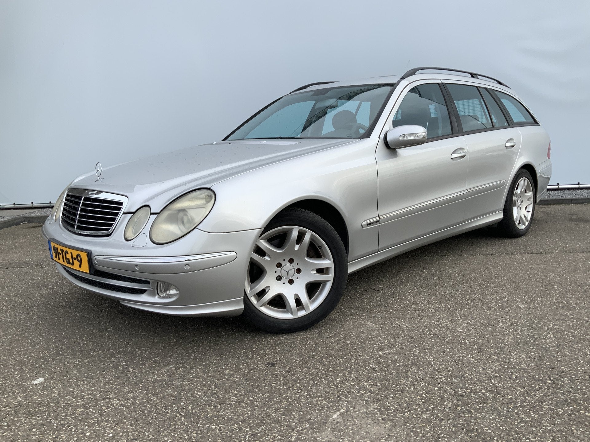 Mercedes-Benz E-Klasse Combi 500 V8 Elegance 4-Matic airmati, Auto's, Mercedes-Benz, Automaat, Gebruikt, 4996 cc, Leder