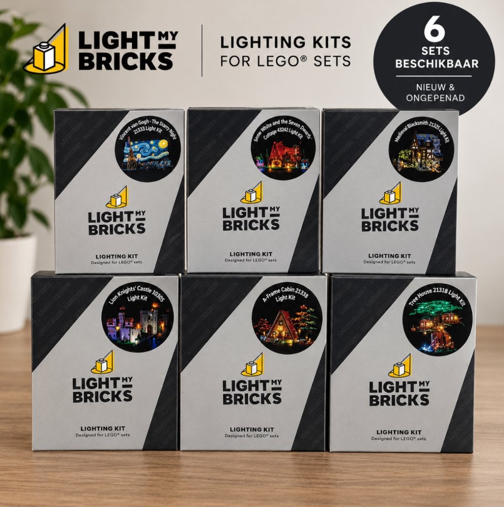 Light My Bricks LEGO lichtsets – Nieuw &, Lego, Nieuw, Ophalen of Verzenden, Complete set