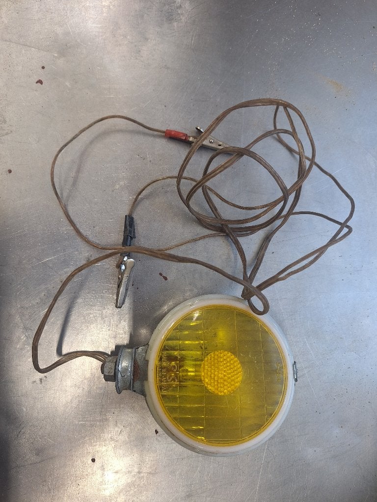 Gele lamp, Auto-onderdelen, Verlichting, Ophalen of Verzenden, Gebruikt, Oldtimer onderdelen