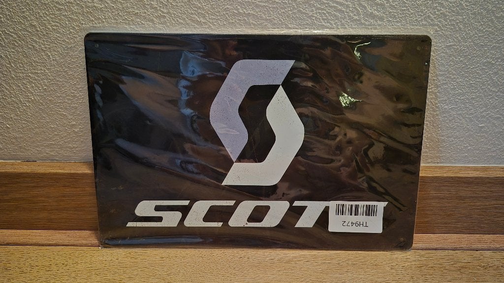Scott Metalen Bord 20x30CM, Ophalen, Nieuw, Reclamebord