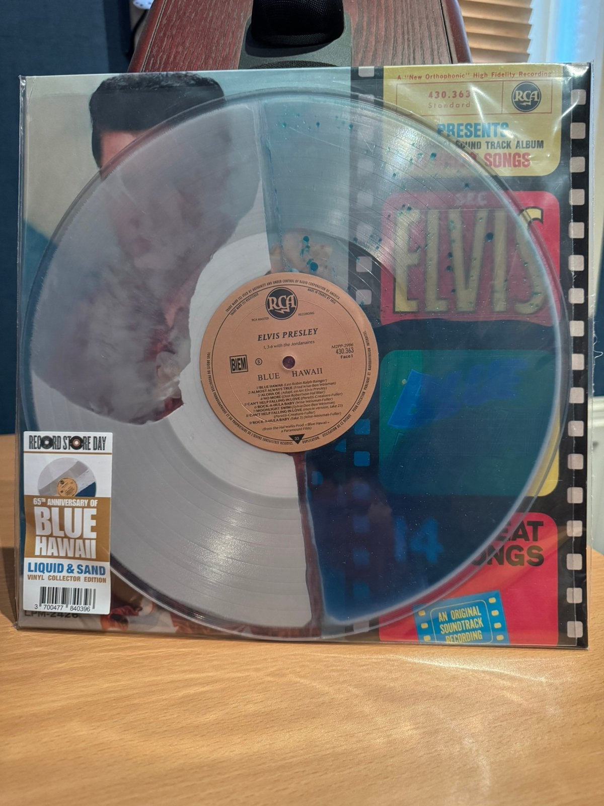 Elvis Presley RSD Blue Hawaii Liquid & sand, LP, Pop, Geseald, Ophalen of Verzenden