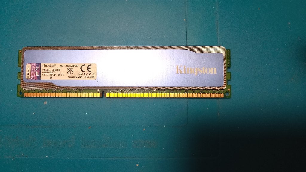 Kingston HyperX Blue 8GB DDR3 geheugen, Computers en Software, RAM geheugen, Gebruikt, DDR3, Ophalen of Verzenden, Desktop