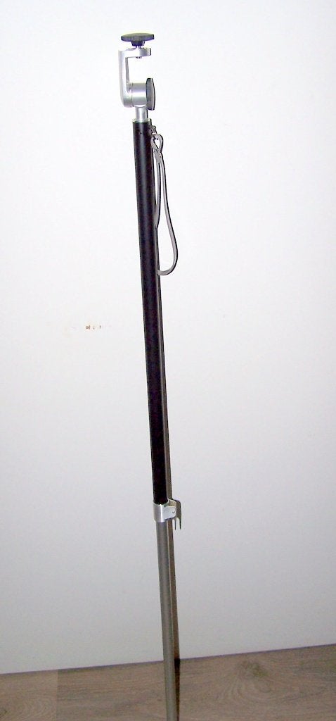 Vintage aluminium Bolex Paillard monopod (eenbeenstatief).Nw, 125 cm of minder, Eenpoot, Monopod functie, Nieuw
