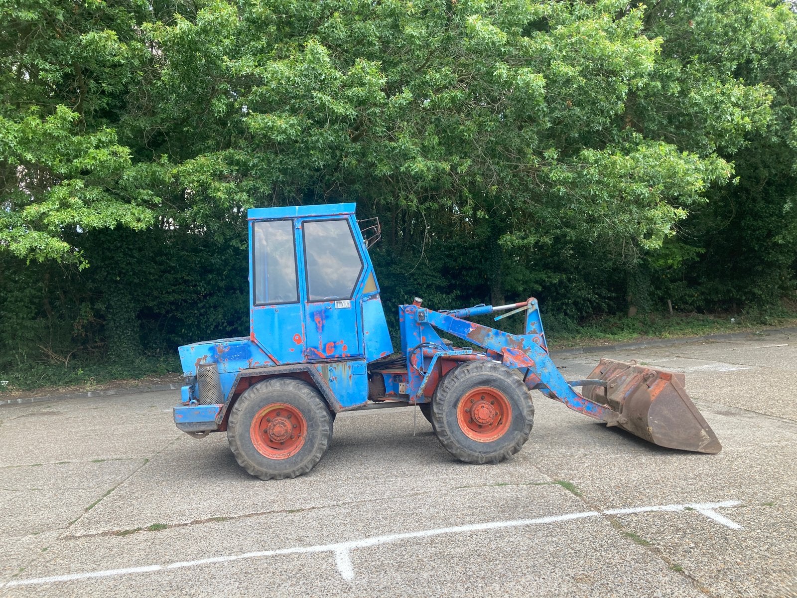 Atlas AR51B schovel, Ophalen, Wiellader of Shovel