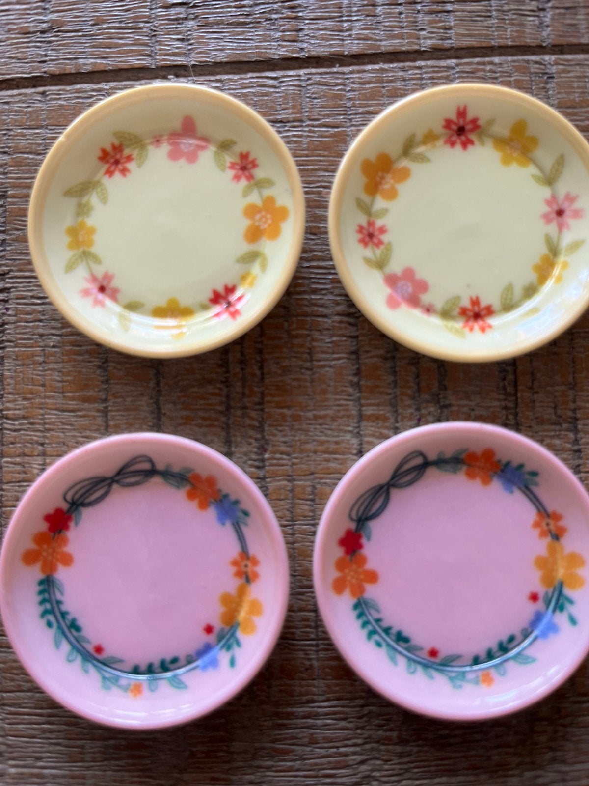 4 dinerborden voor bij maileg inclusief verzendkosten, Verzamelen, Poppenhuizen en Toebehoren, Ophalen of Verzenden, Nieuw, Poppenhuis