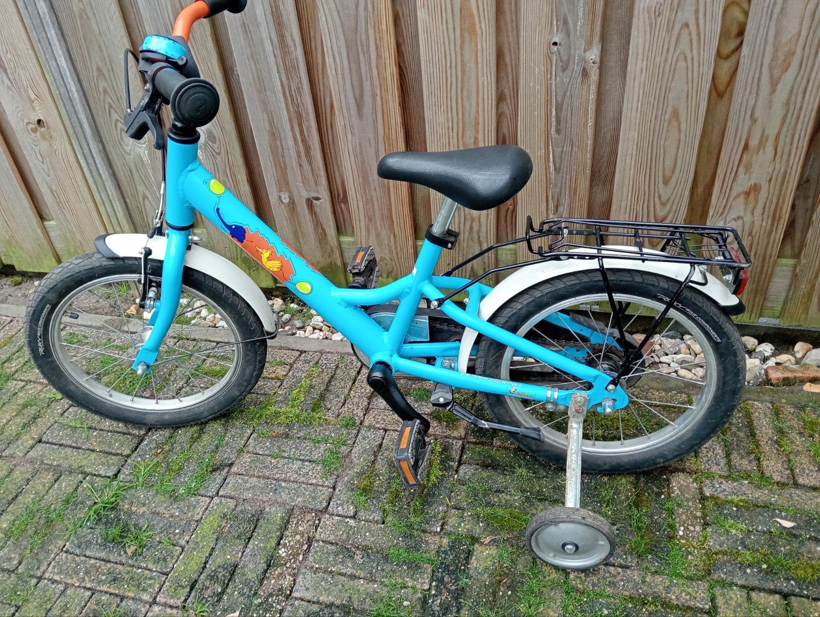 Puky kinderfiets 16 inch, Fietsen en Brommers, Fietsen | Kinderfietsjes, Ophalen, Terugtraprem, Zijwieltjes, Puky